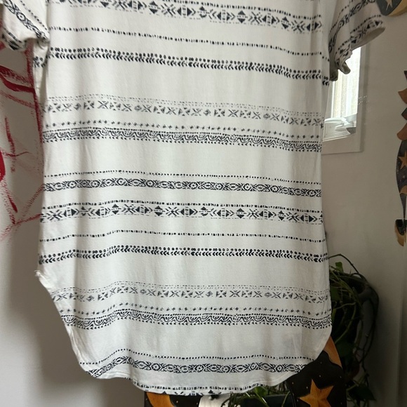 Dex White Short Sleeve Tee with Soft Fabric and Relaxed Fit L - Picture 5 of 16